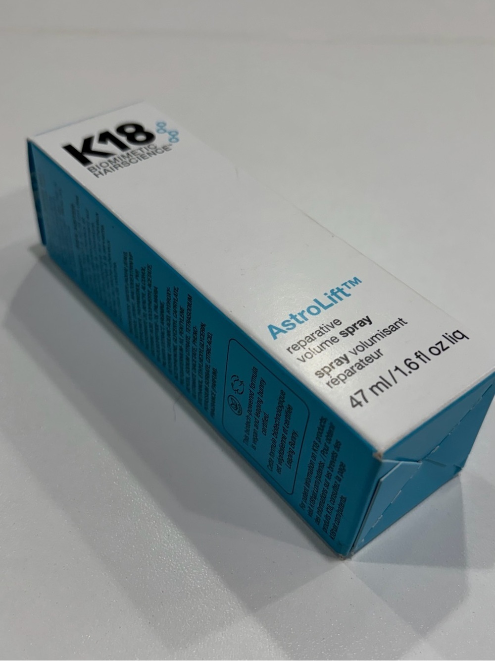 K18 Mini AstroLift Reparative Volume Spray New in Box NWT 1.6 fl oz